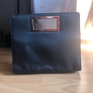 Fashion handbag! Simple & chic square shaped & cutout!